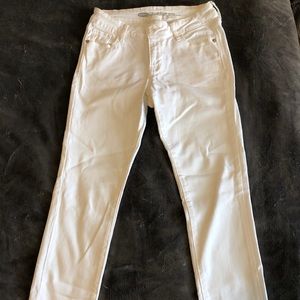 Old navy Rockstar Midrise white jeans